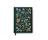 Always Flowers Embroidered Journal